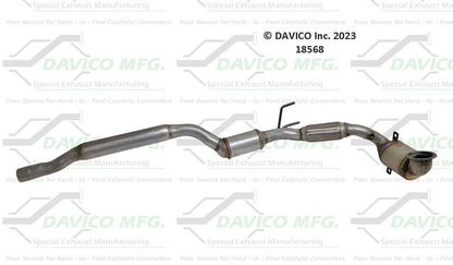Davico Mfg Exact-Fit Catalytic Converter 18568