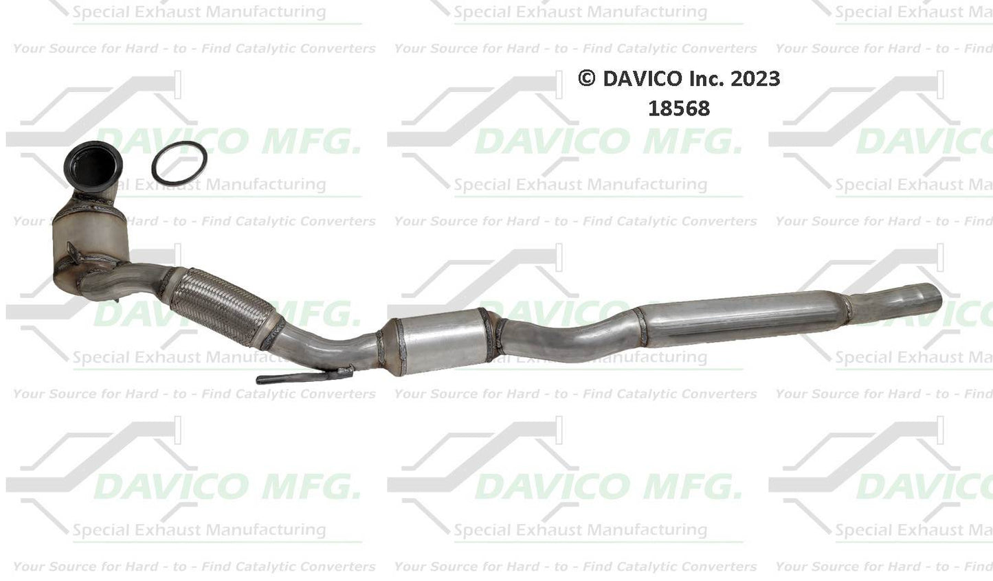 Davico Mfg Exact-Fit Catalytic Converter 18568