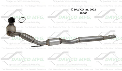 Davico Mfg Exact-Fit Catalytic Converter 18568