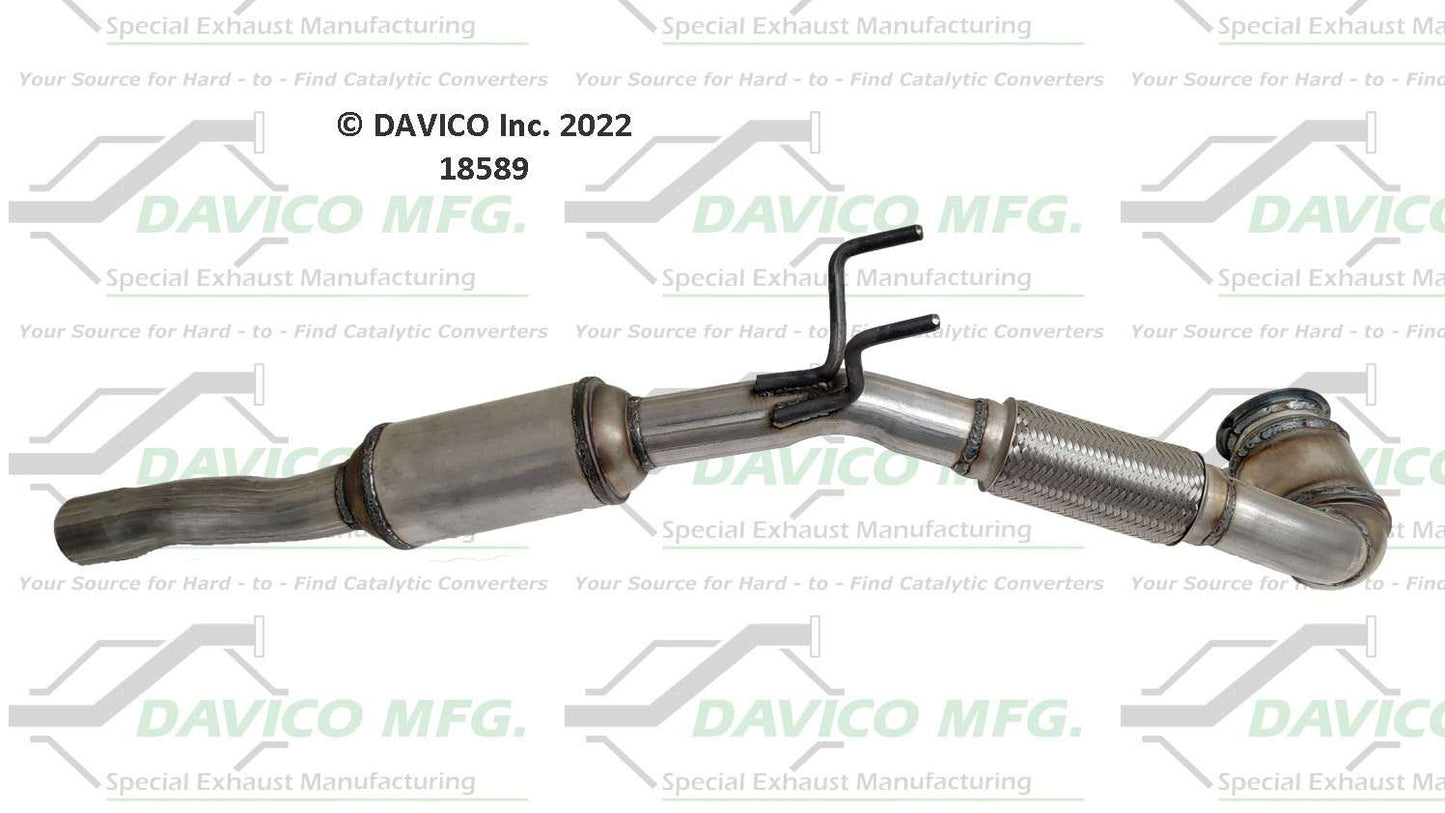 Davico Mfg Exact-Fit Catalytic Converter 18589