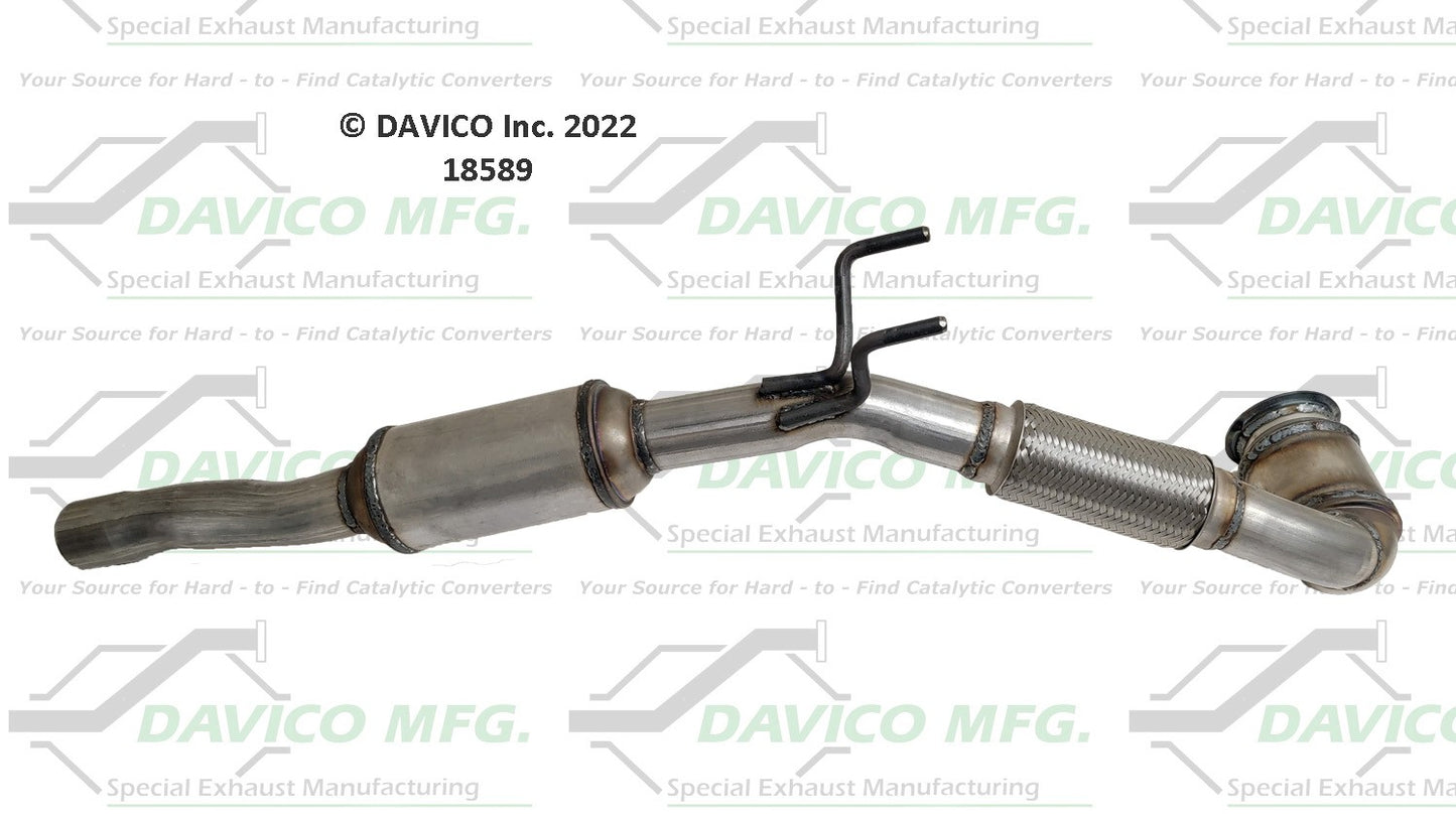 Davico Mfg Exact-Fit Catalytic Converter 18589