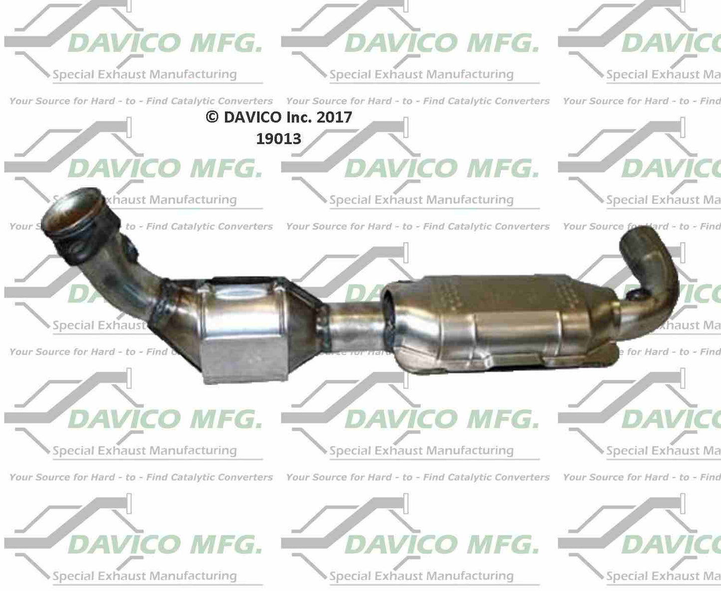 Davico Mfg Exact-Fit Catalytic Converter 19013