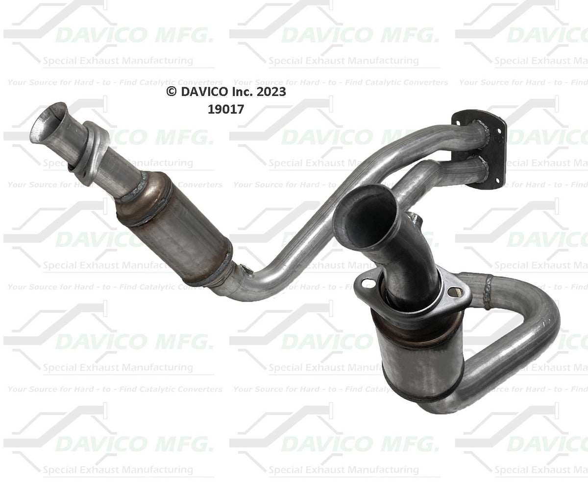 Davico Mfg Exact-Fit Catalytic Converter 19017