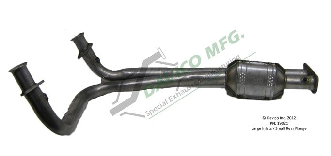 Davico Mfg Exact-Fit Catalytic Converter 19021