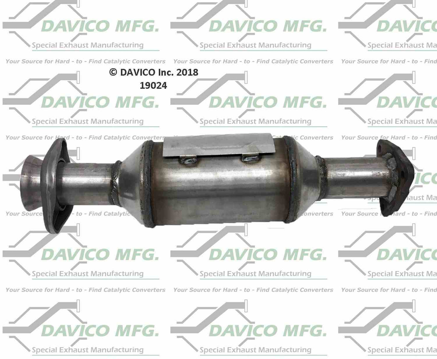Davico Mfg Exact-Fit Catalytic Converter 19024