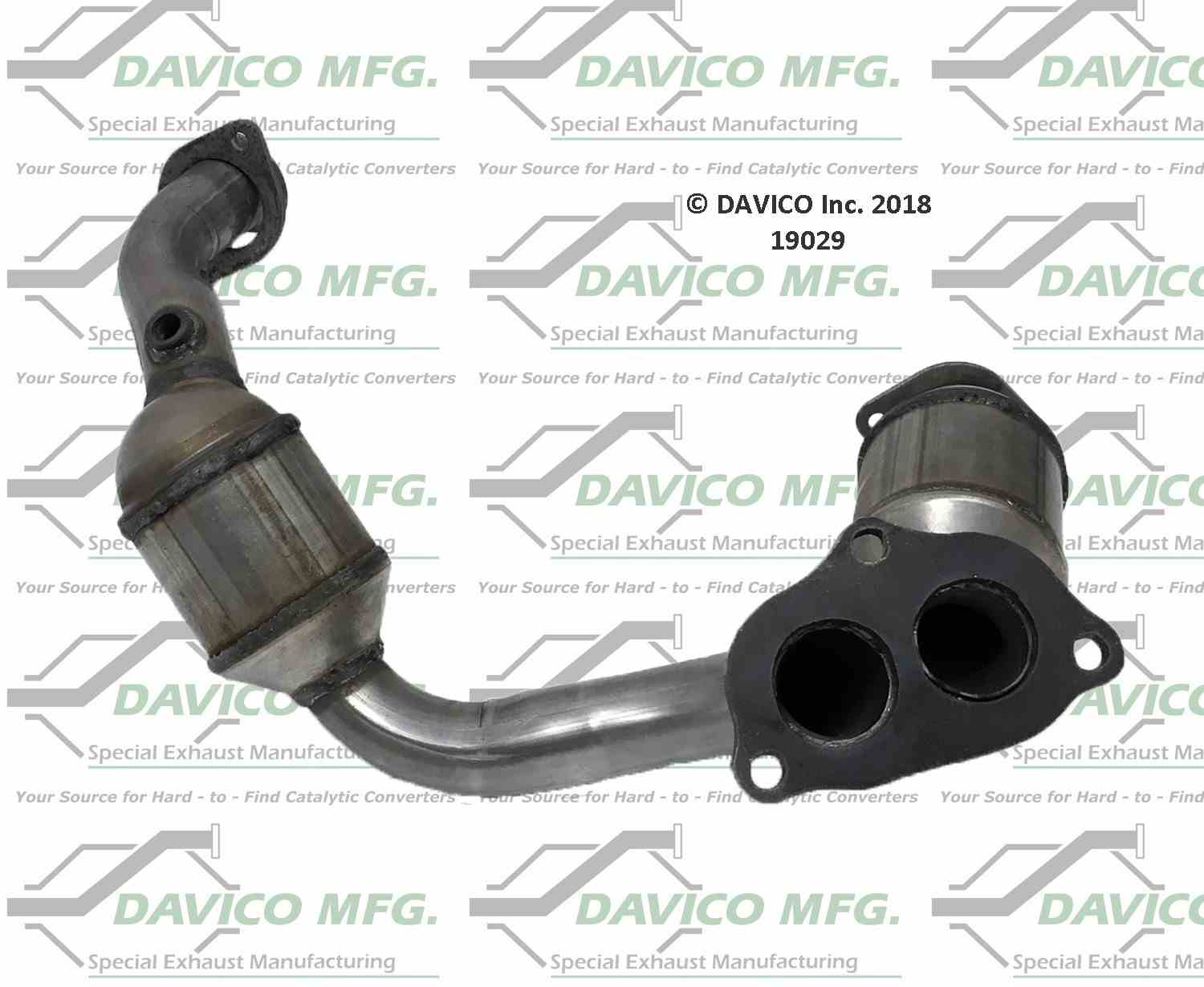 Davico Mfg Exact-Fit Catalytic Converter 19029