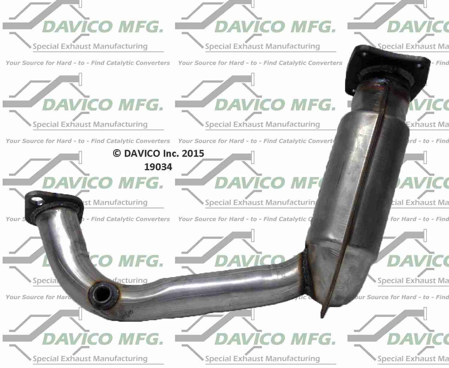 Davico Mfg Exact-Fit Catalytic Converter 19034