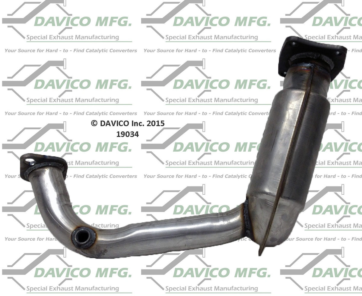 Davico Mfg Exact-Fit Catalytic Converter 19034