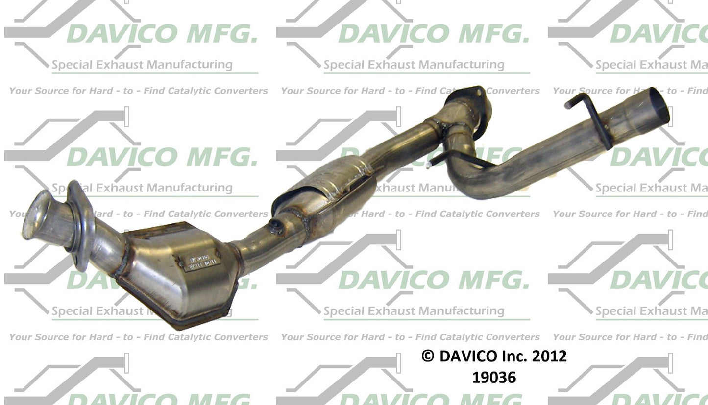 Davico Mfg Exact-Fit Catalytic Converter 19036