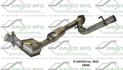 Davico Mfg Exact-Fit Catalytic Converter 19036