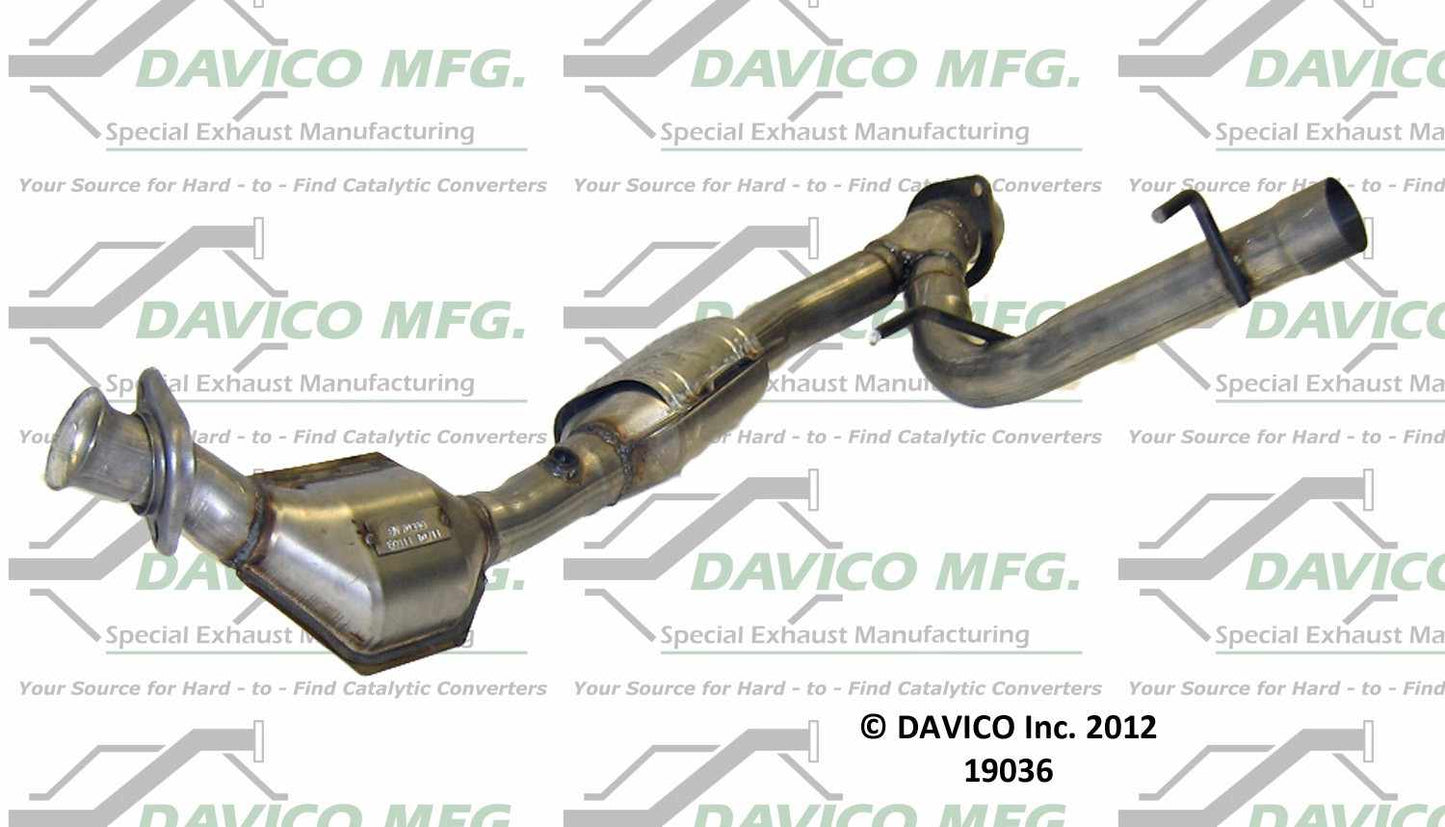 Davico Mfg Exact-Fit Catalytic Converter 19036