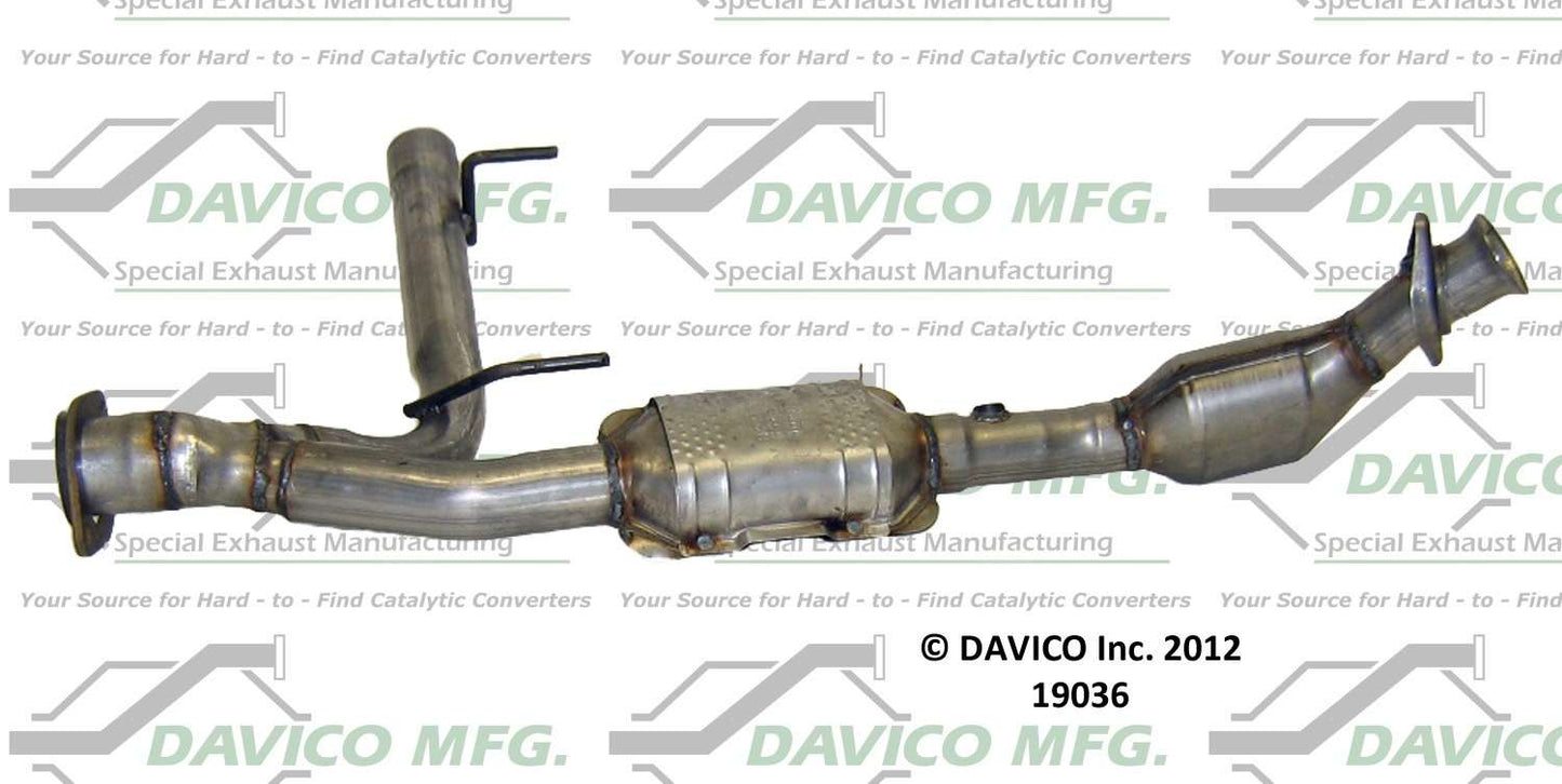 Davico Mfg Exact-Fit Catalytic Converter 19036