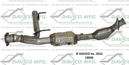 Davico Mfg Exact-Fit Catalytic Converter 19036