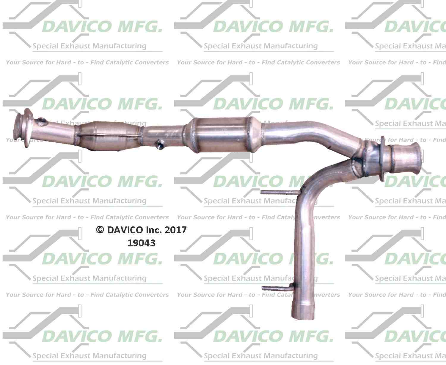 Davico Mfg Catalytic Converter 19043