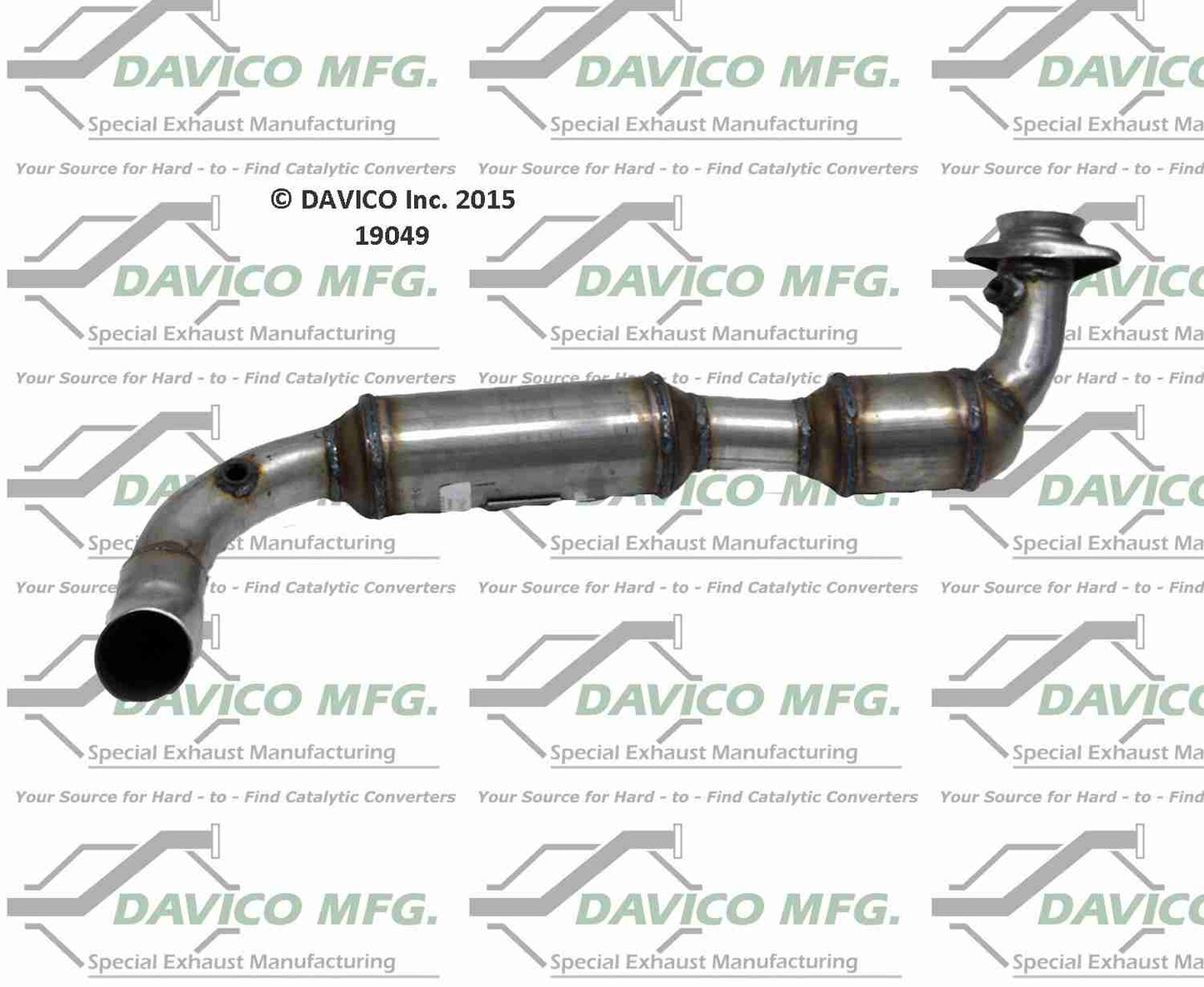 Davico Mfg Exact-Fit Catalytic Converter 19049
