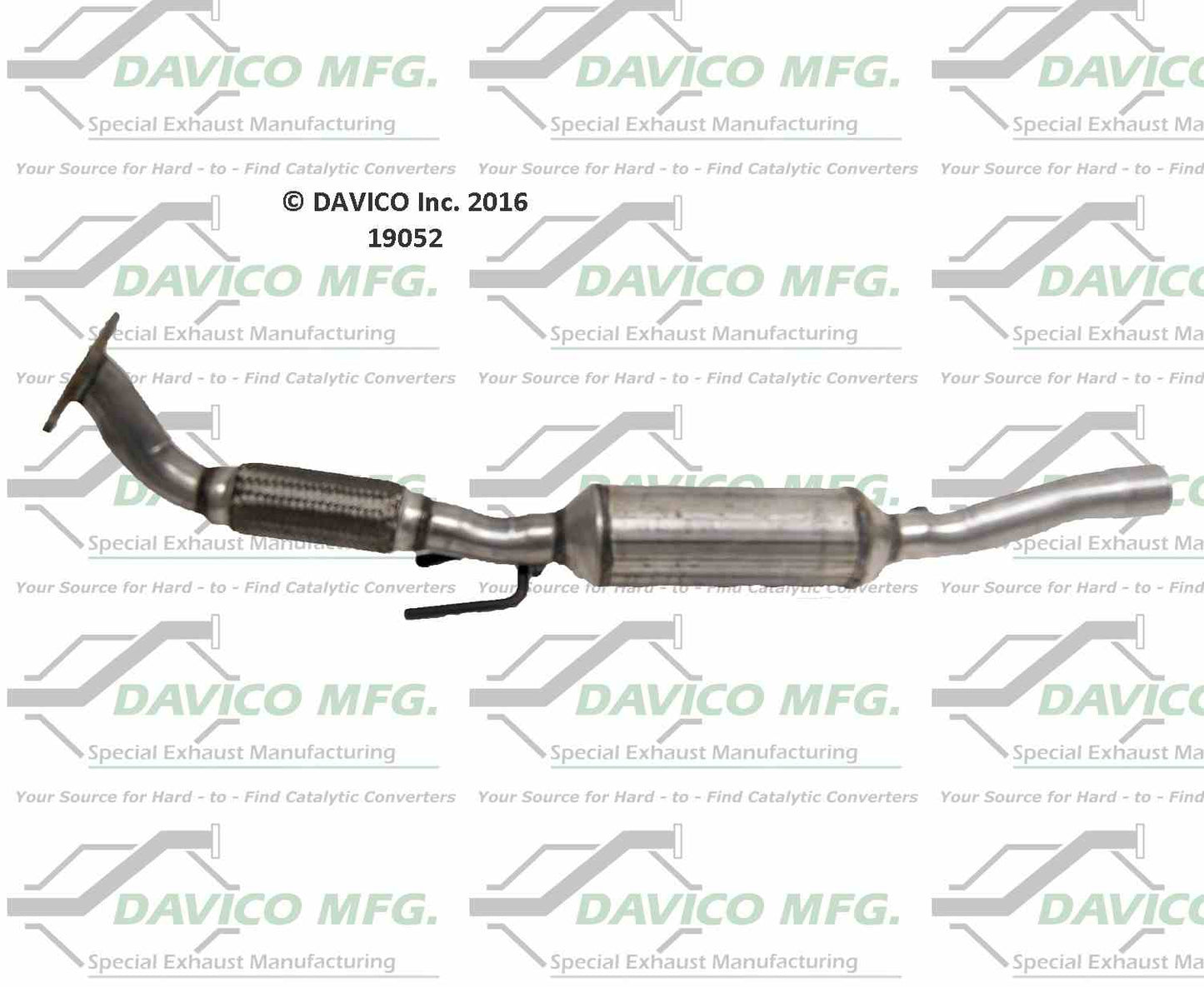 Davico Mfg Exact-Fit Catalytic Converter 19052