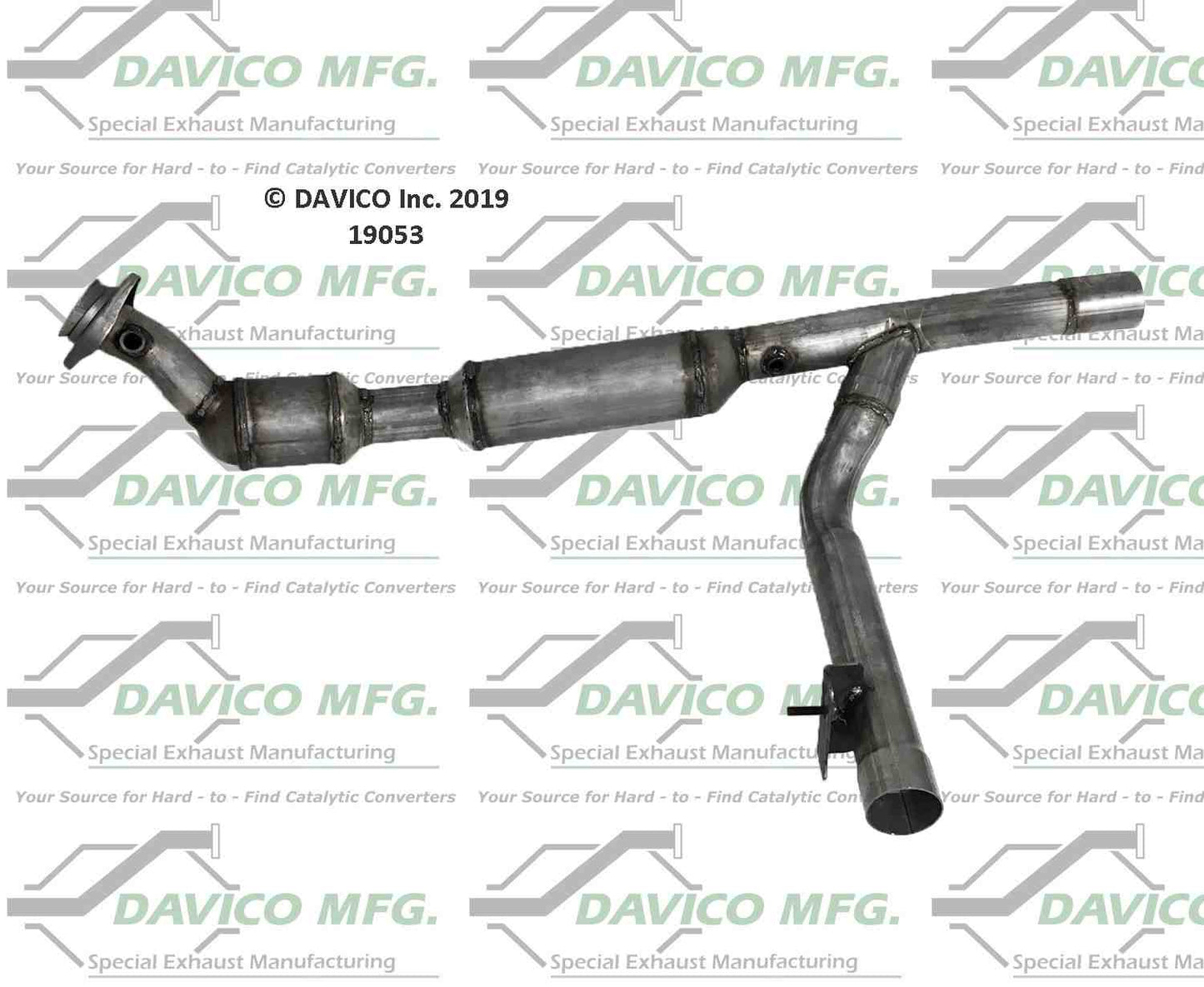 Davico Mfg Exact-Fit Catalytic Converter 19053