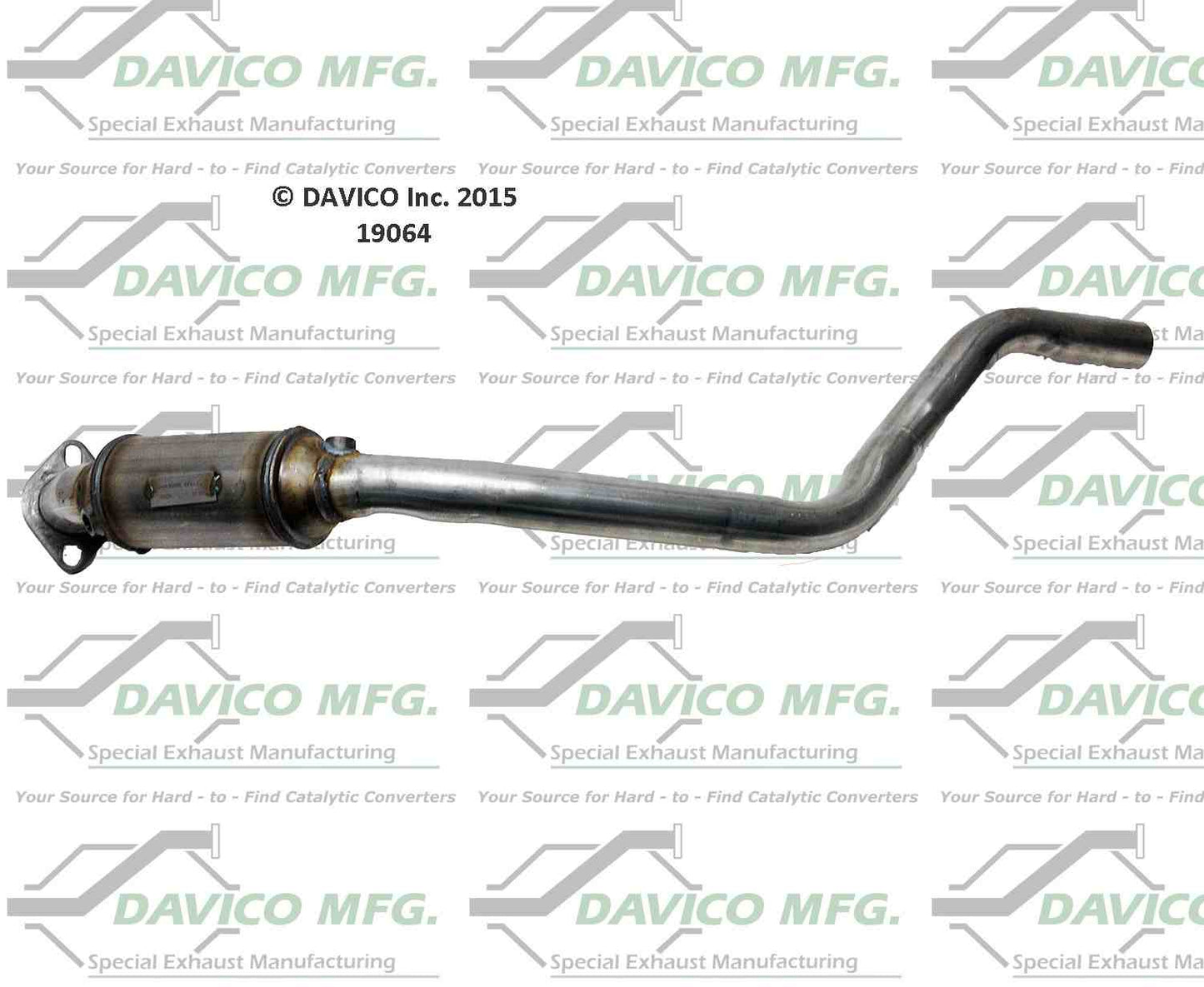Davico Mfg Exact-Fit Catalytic Converter 19064