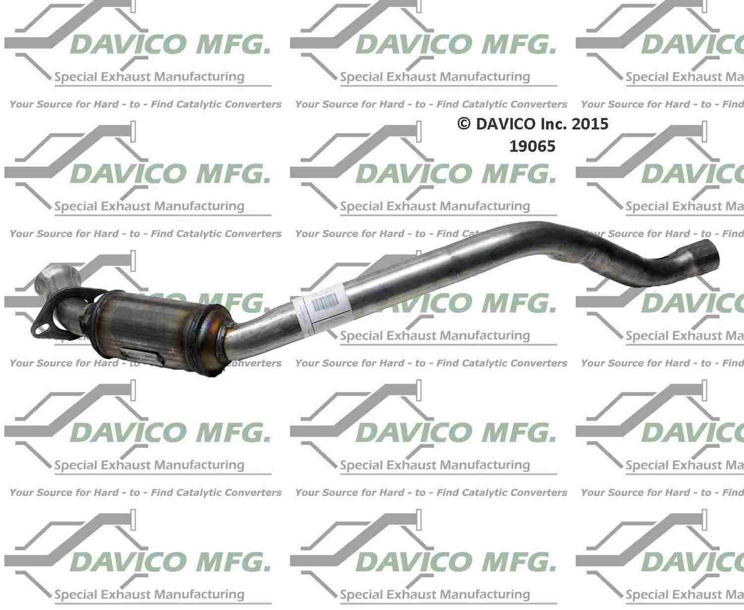 Davico Mfg Exact-Fit Catalytic Converter 19065