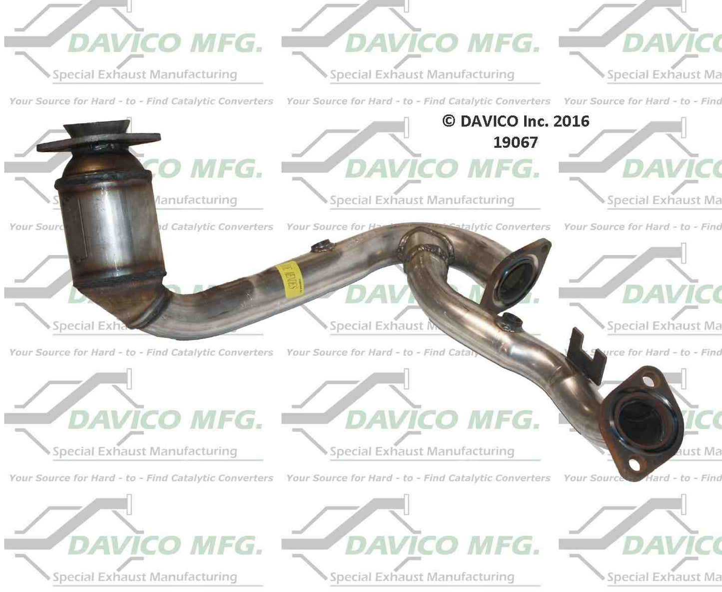 Davico Mfg Exact-Fit Catalytic Converter 19067