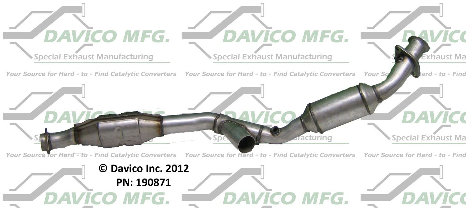 Davico Mfg Exact-Fit Catalytic Converter 190871