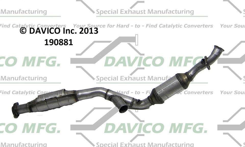 Davico Mfg Exact-Fit Catalytic Converter 190881