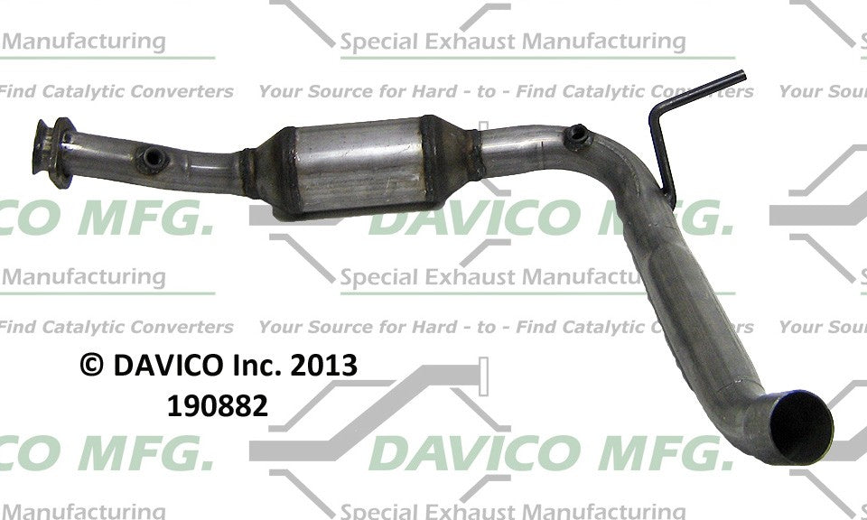 Davico Mfg Exact-Fit Catalytic Converter 190882