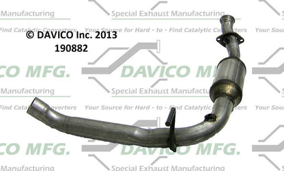Davico Mfg Exact-Fit Catalytic Converter 190882