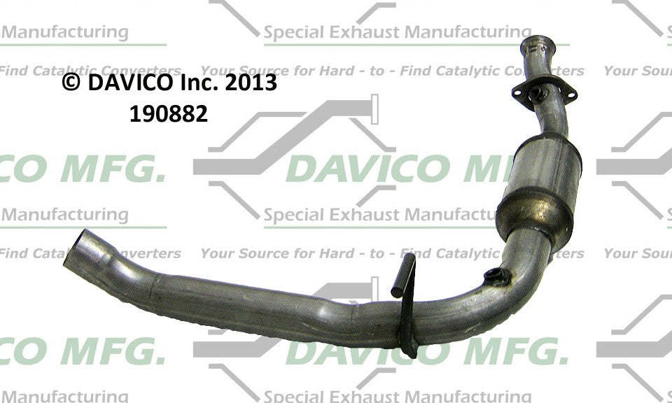 Davico Mfg Exact-Fit Catalytic Converter 190882