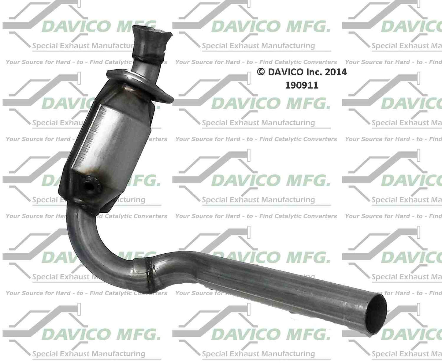 Davico Mfg Exact-Fit Catalytic Converter 190911