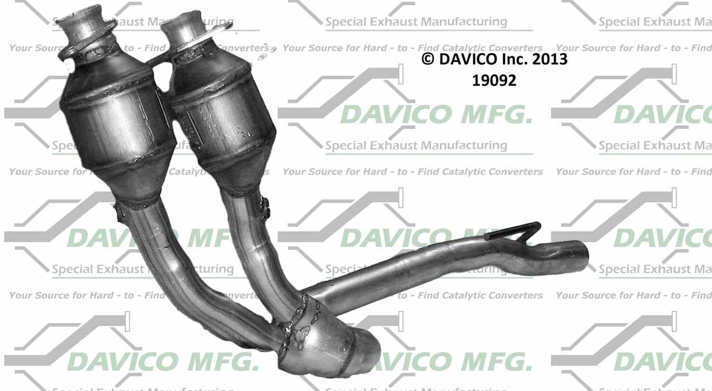 Davico Mfg Catalytic Converter 19092