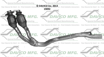Davico Mfg Catalytic Converter 19092