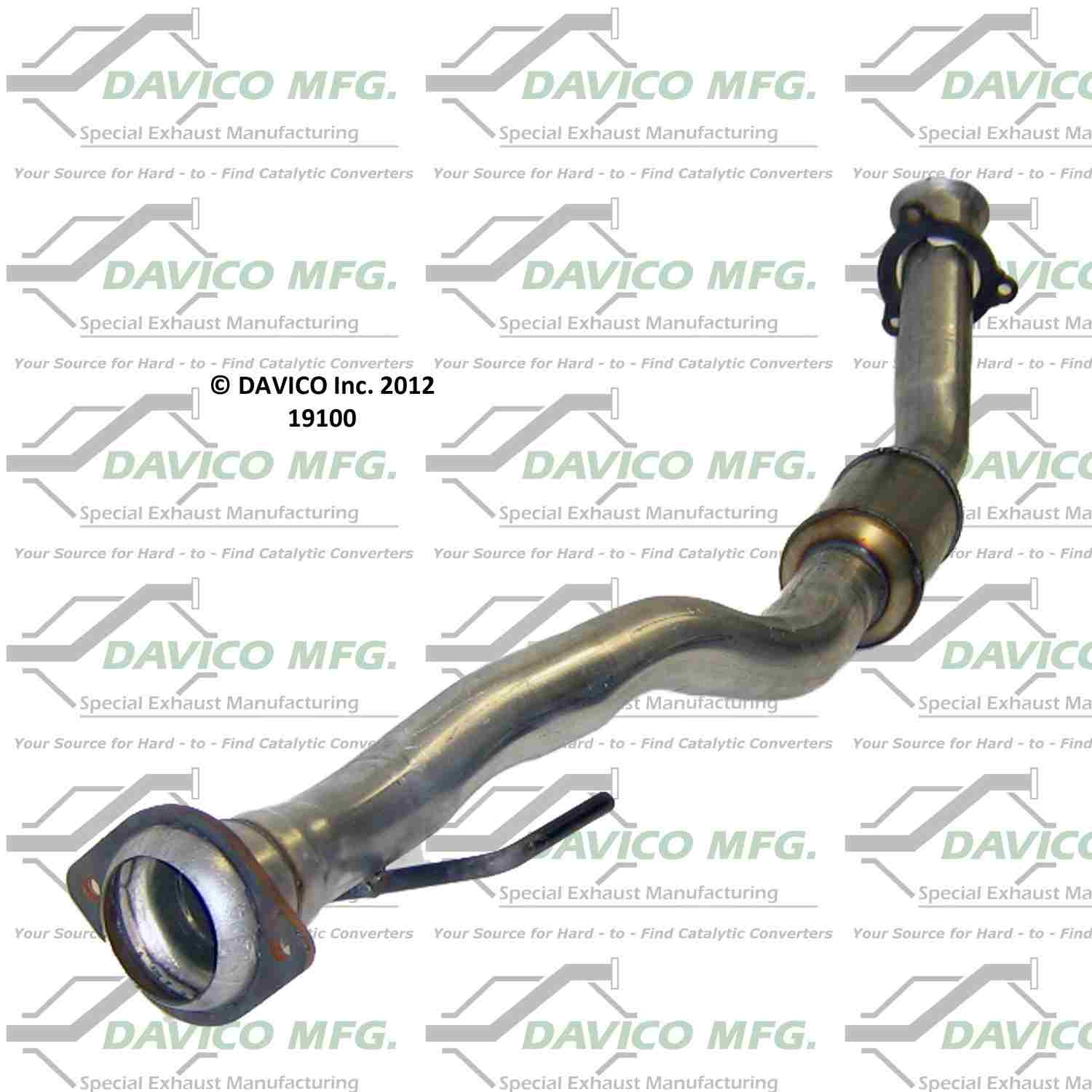 Davico Mfg Exact-Fit Catalytic Converter 19100