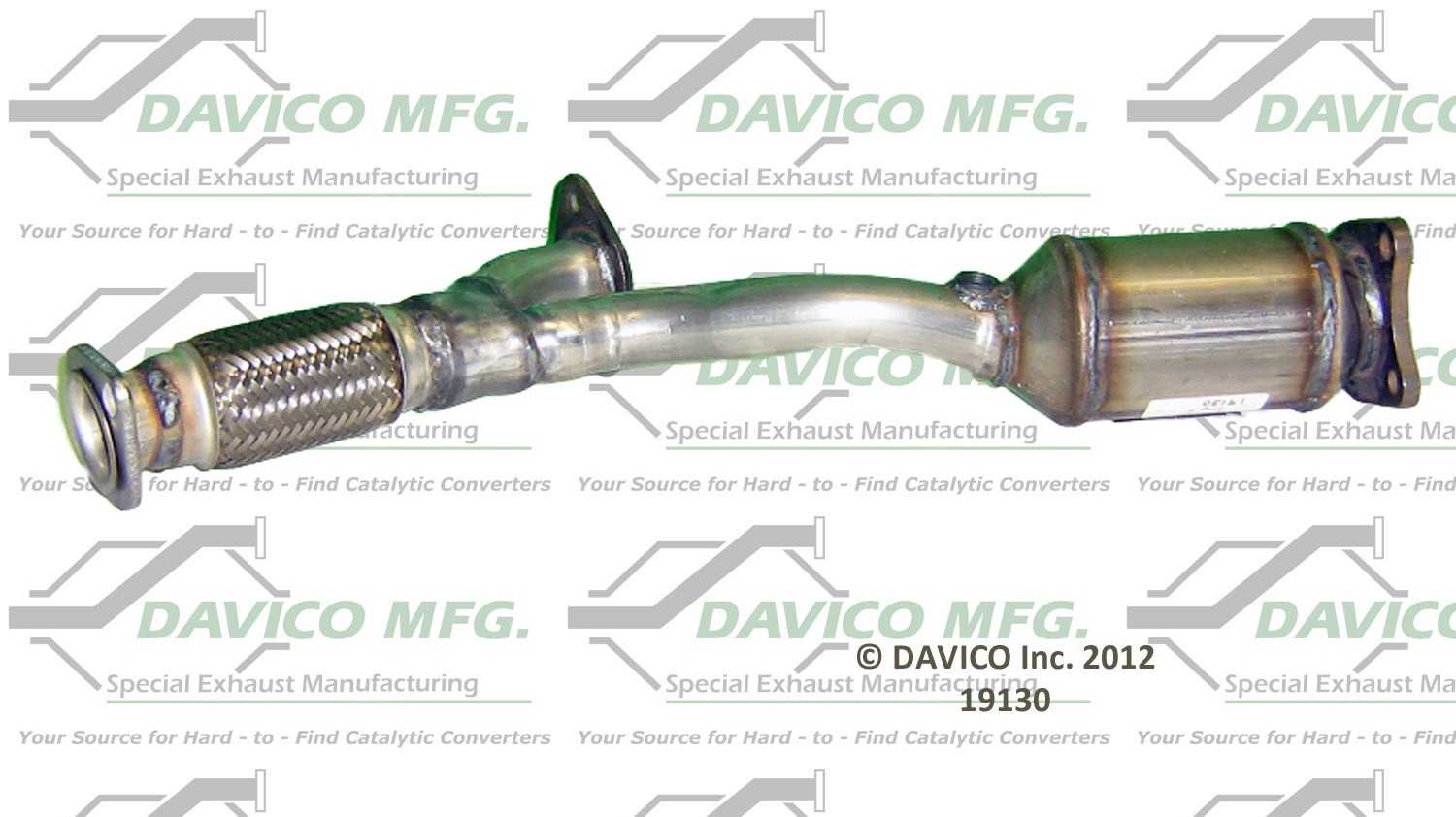 Davico Mfg Exact-Fit Catalytic Converter 19130