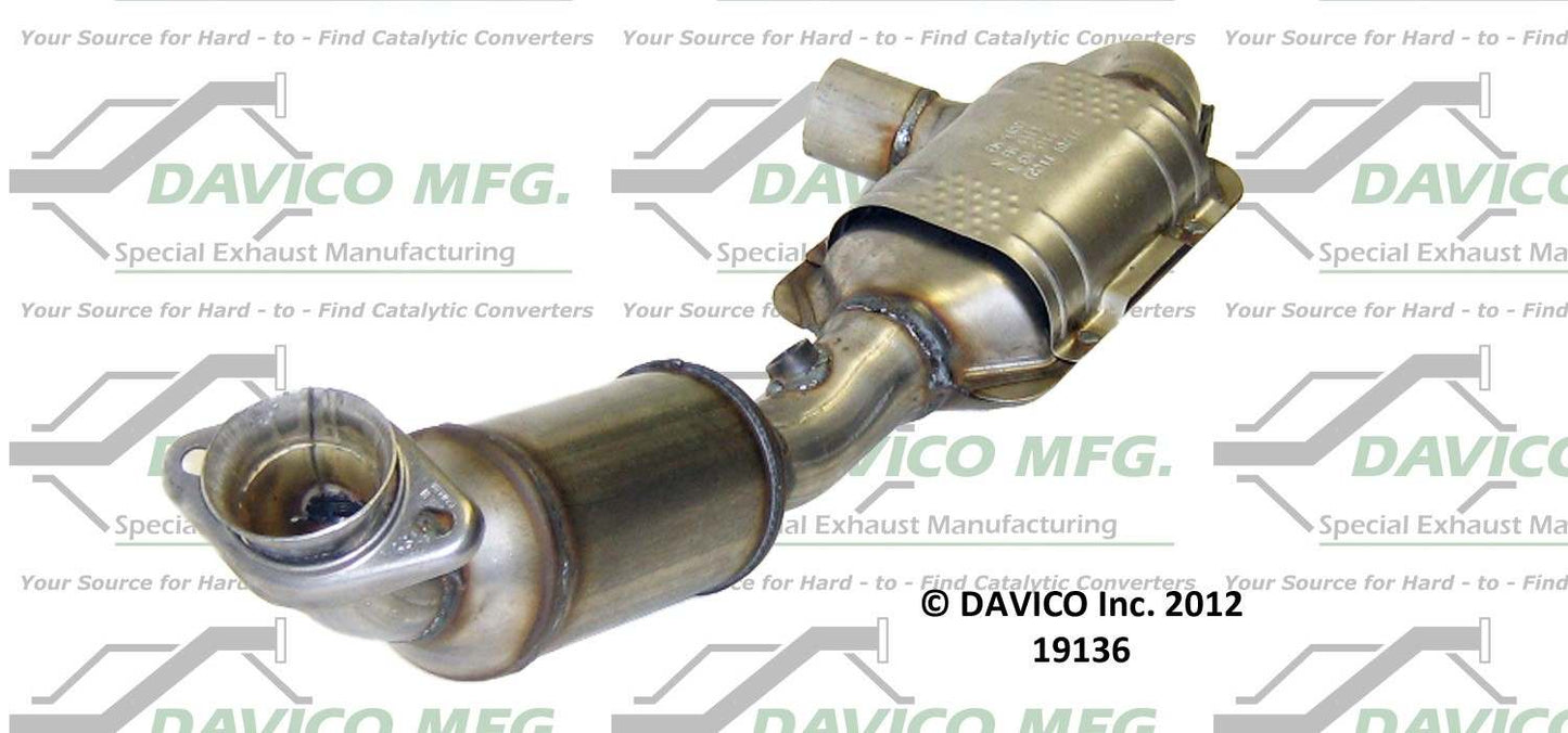 Davico Mfg Exact-Fit Catalytic Converter 19136