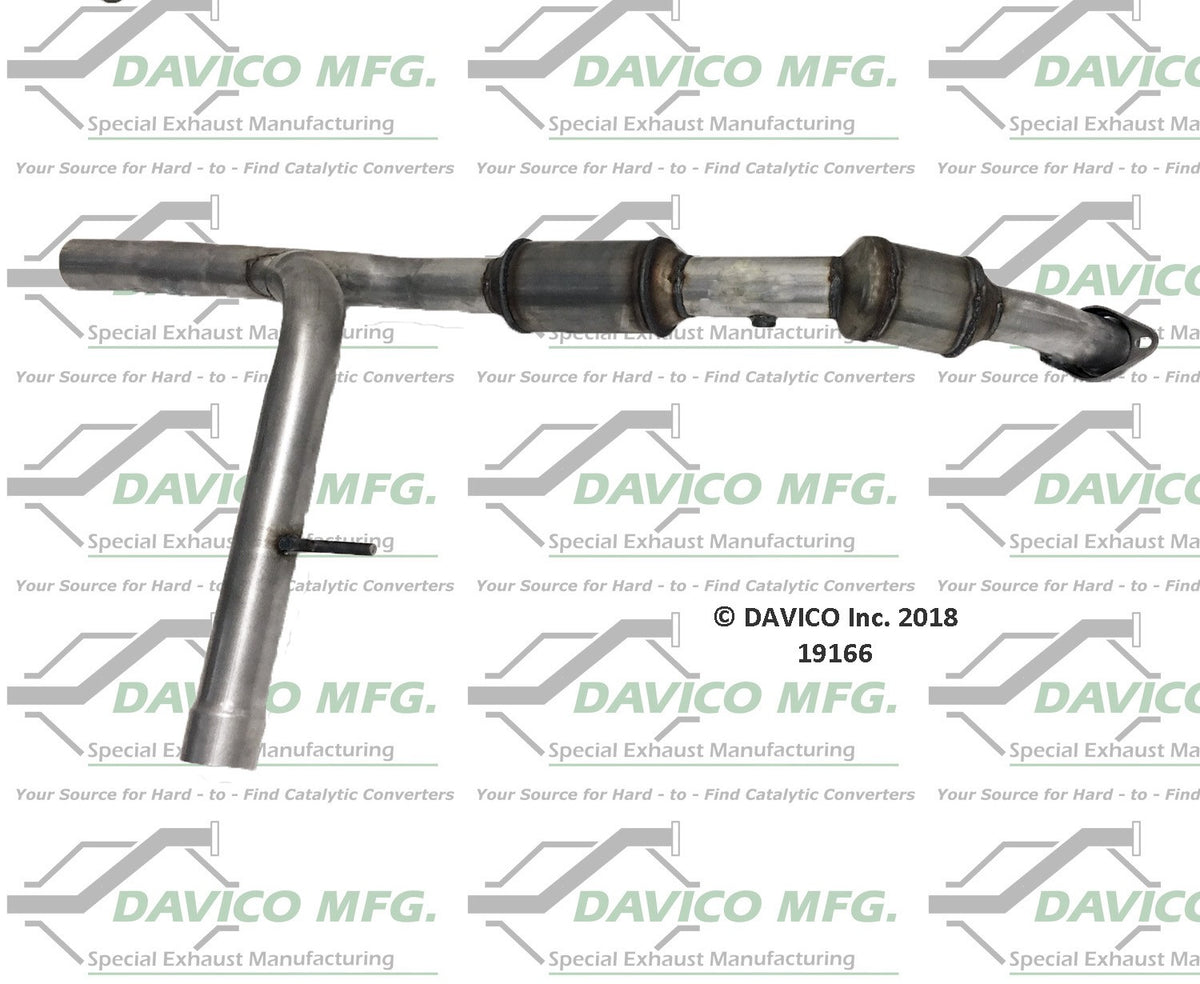 Davico Mfg Exact-Fit Catalytic Converter 19166
