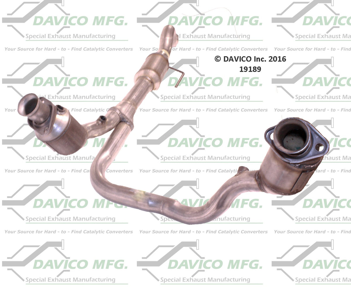 Davico Mfg Exact-Fit Catalytic Converter 19189