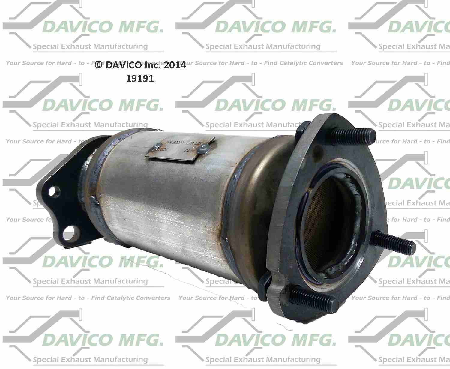 Davico Mfg Exact-Fit Catalytic Converter 19191