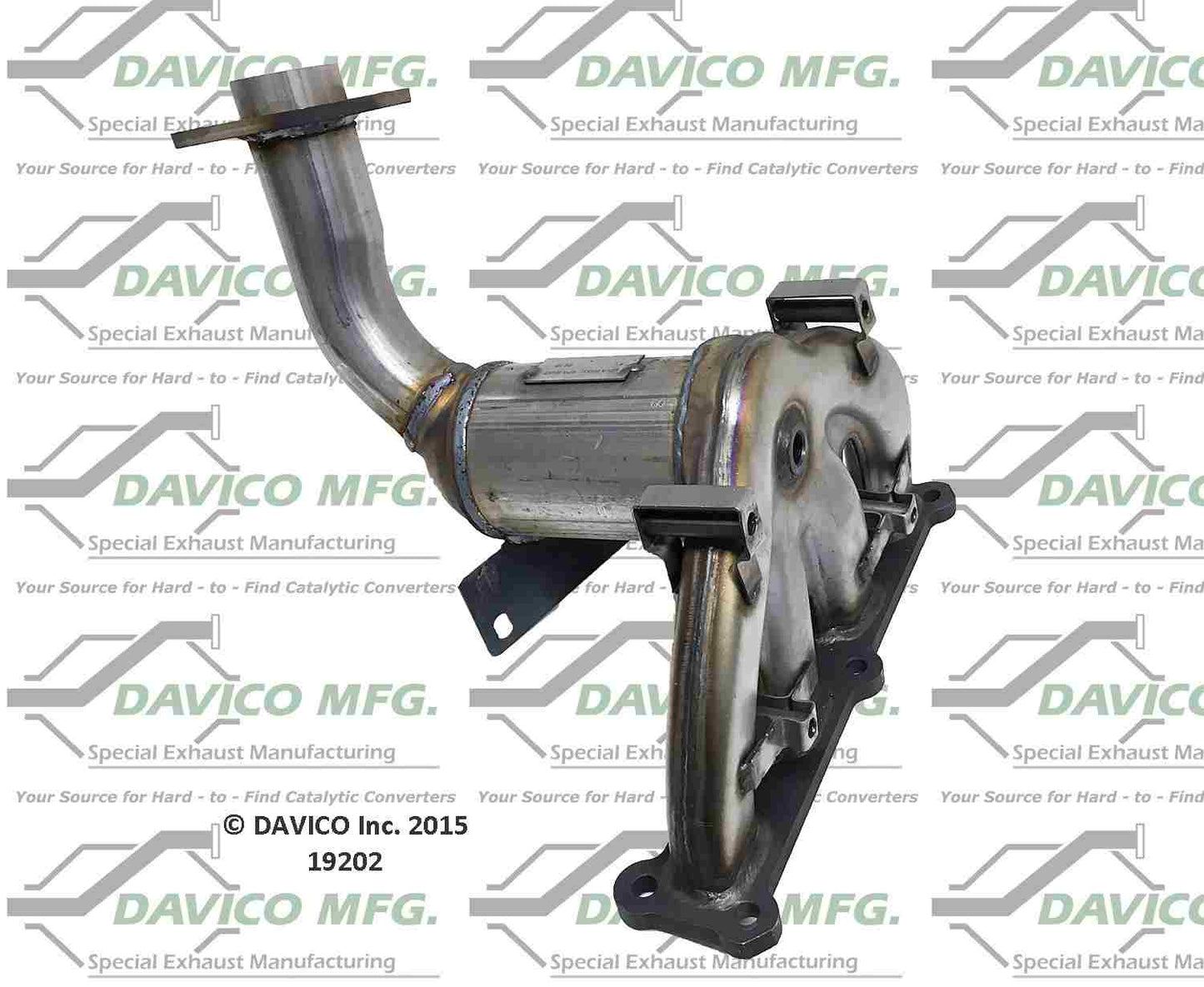 Davico Mfg Exact-Fit Catalytic Converter - Manifold 19202