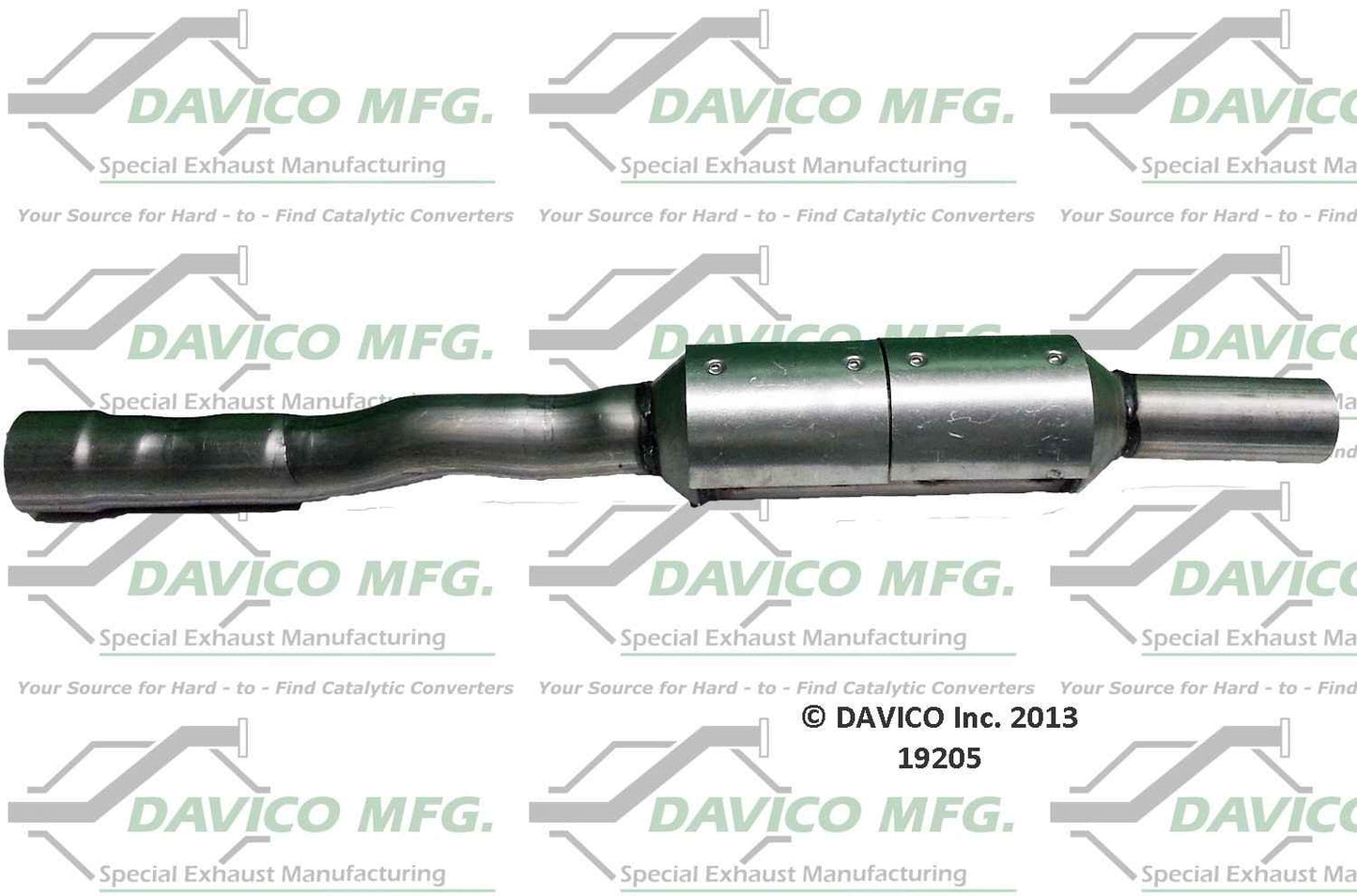 Davico Mfg Exact-Fit Catalytic Converter 19205