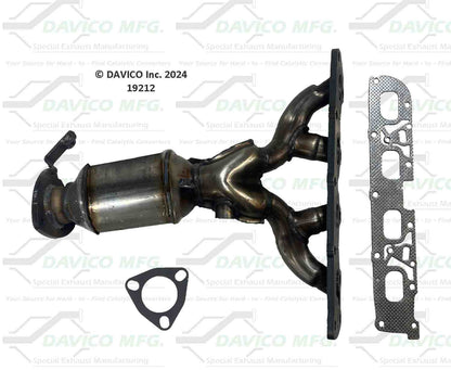 Davico Mfg Exact-Fit Catalytic Converter - Manifold 19212