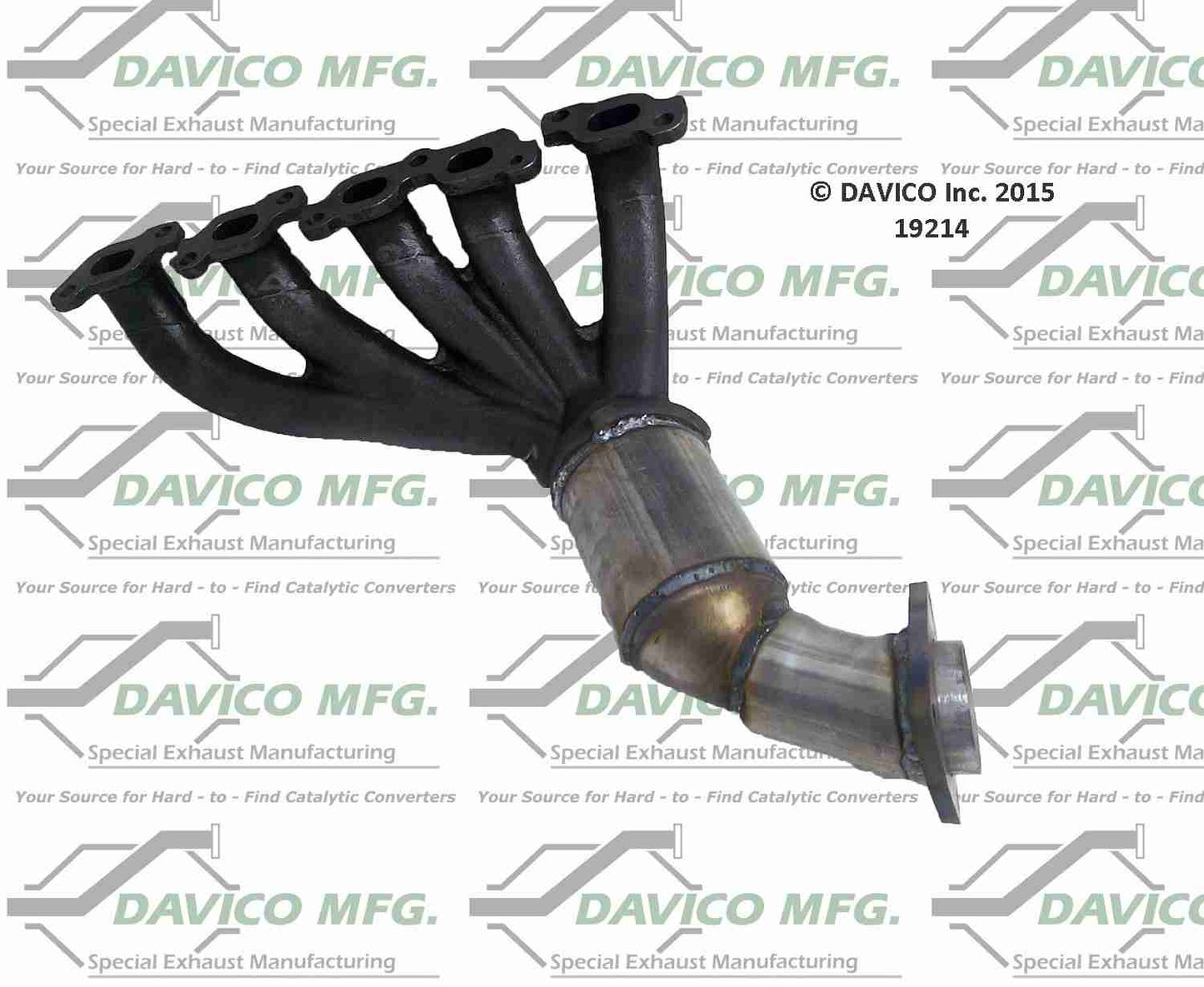 Davico Mfg Exact-Fit Catalytic Converter - Manifold 19214