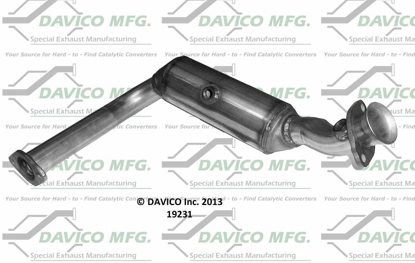 Davico Mfg Catalytic Converter 19231
