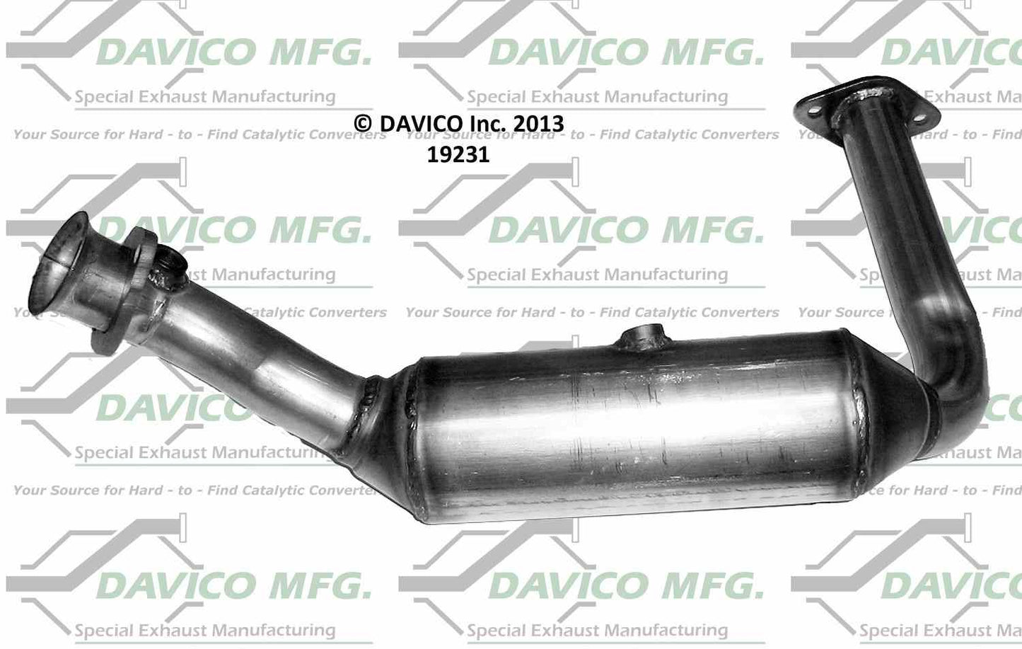 Davico Mfg Catalytic Converter 19231