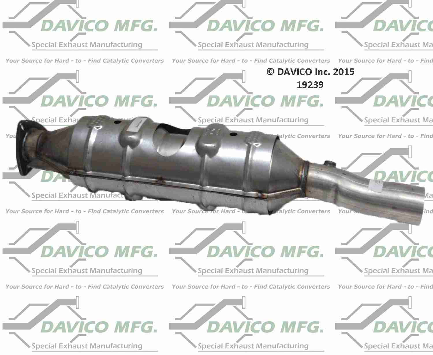 Davico Mfg Exact-Fit Catalytic Converter 19239