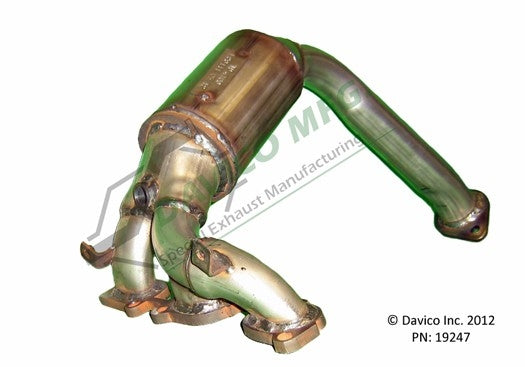 Davico Mfg Exact-Fit Catalytic Converter - Manifold 19247