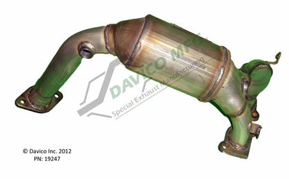 Davico Mfg Exact-Fit Catalytic Converter - Manifold 19247