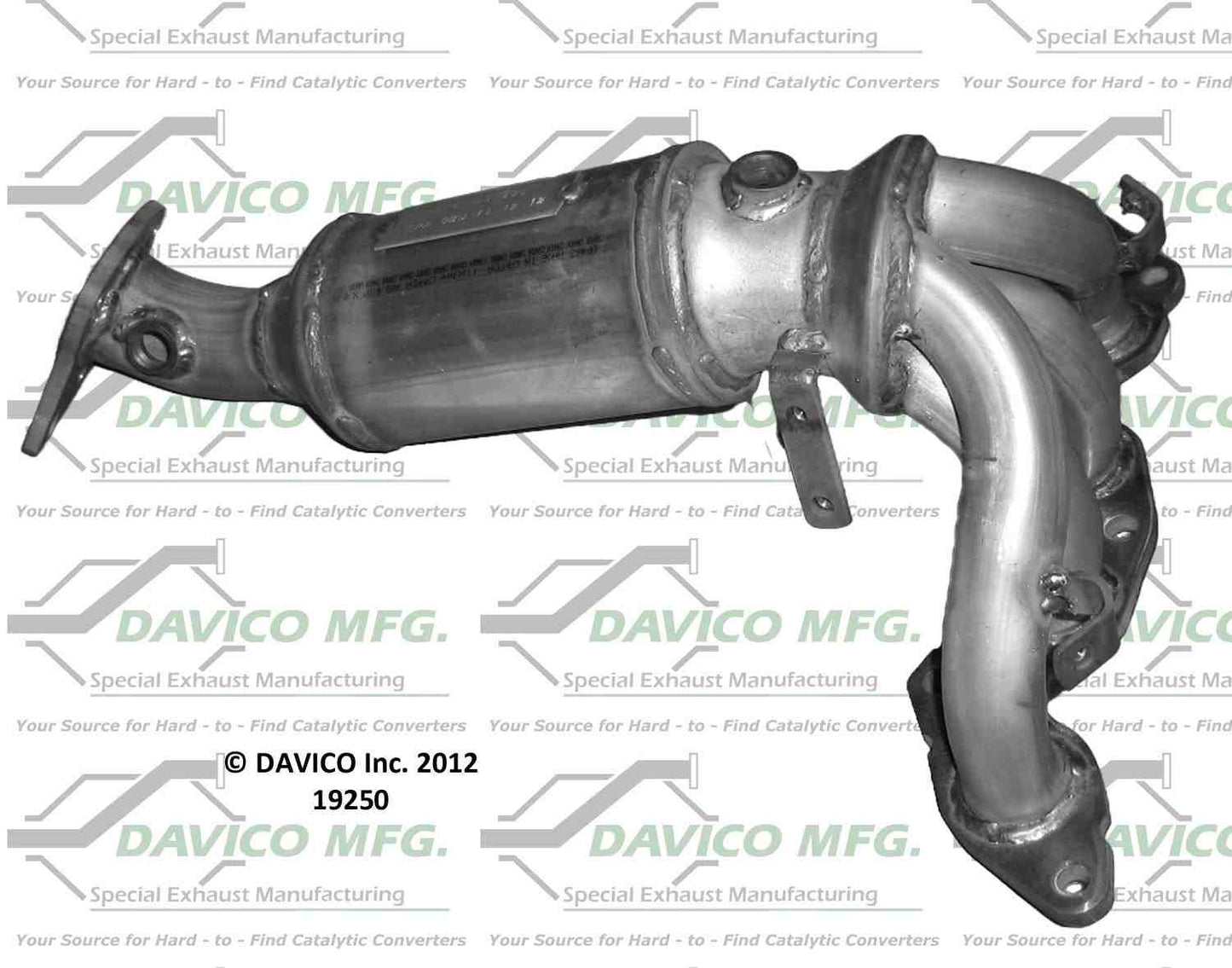 Davico Mfg Exact-Fit Catalytic Converter - Manifold 19250