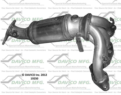 Davico Mfg Exact-Fit Catalytic Converter - Manifold 19250