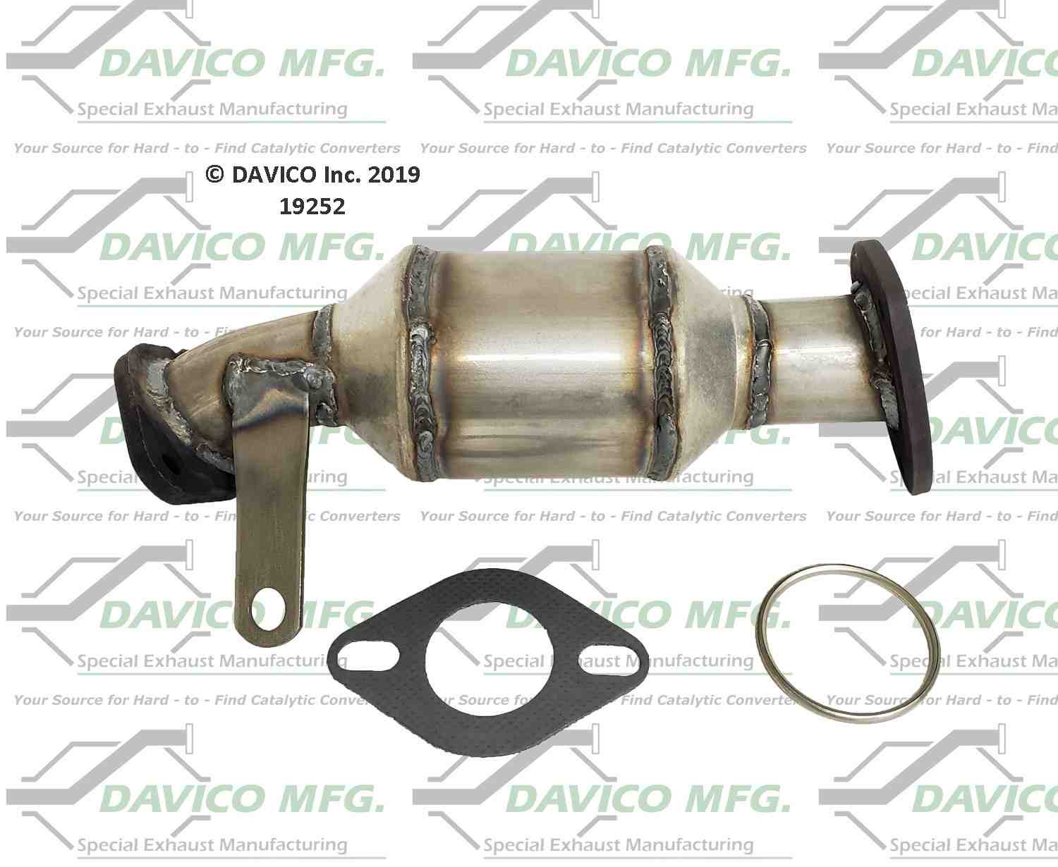 Davico Mfg Exact-Fit Catalytic Converter 19252